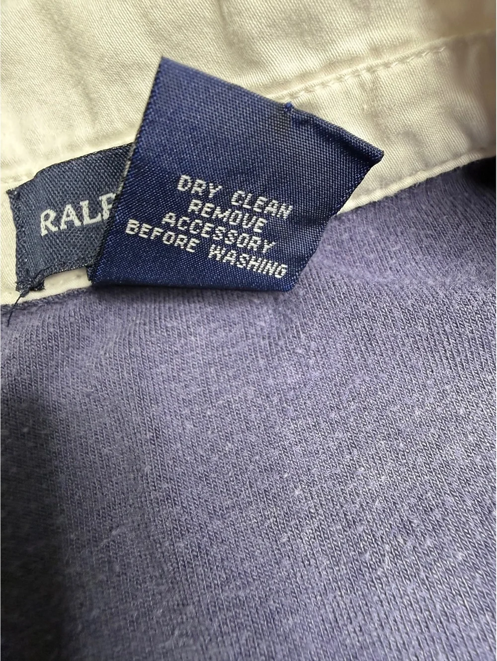Ralph Lauren Girls Size 6 Navy Velour Dress Cream Collar Long Sleeve